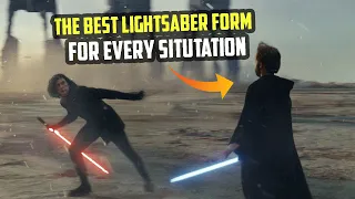 The Best Lightsaber Form for Each Type of Combat Scenario
