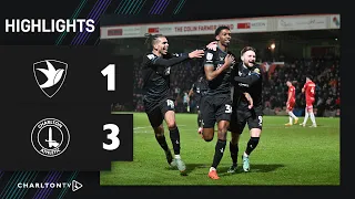 Highlights: Cheltenham Town 1 Charlton 3 (March 2024)