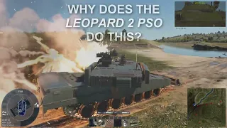 Why does the Leopard 2 PSO do this? #warthunder