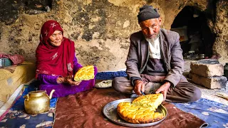 An old couple has been living in a cave for a lifetime