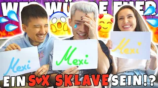 WER WÜRDE EHER... ein S*X SKLAVE sein!? | Mit Julien Bam und Gnu