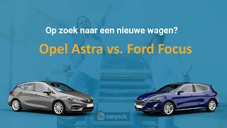 Opel Astra vs. Ford Focus | 2 minuten vergelijking | carjack