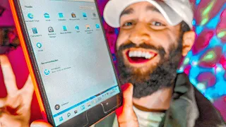 ✹BOTEI o WINDOWS 11 num CELULAR (LUMIA 950) e ISSO ACONTECEU 🌞..