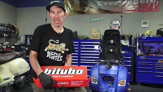 How to Install & Upgrade to Bitubo Rear Shocks on a Modern Vespa