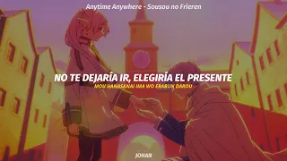 Sousou no Frieren Ending Full || Anytime Anywhere - milet || AMV sub español