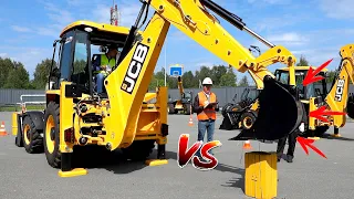 Кубок Золотого Ковша 2020. Как управлять трактором экскаватором JCB 3CX #jcb