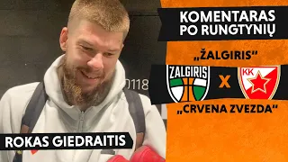 Giedraitis: „Žalgiris“ visada agresyviai žaidžia 40 minučių ir kažkada perlaužia“