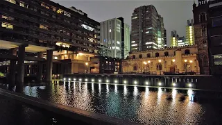 [4K] London Walk | Farringdon Backstreets | Barbican Estate | Alphgate Garden