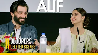 Alif Funny Scenes Sajal Ali & Hamza Ali Abbasi | Next Level Backstage | SA91