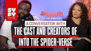 Meet The Spider-Parents And Spider-Producers Of Into The Spider-Verse | SYFY WIRE