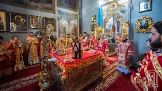 Предстоятель звершив Літургію у Вознесенському Флорівському монастирі Києва