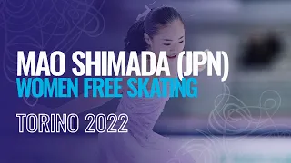 Mao SHIMADA (JPN) | Women Free Skating | Torino 2022 | #JGPFigure