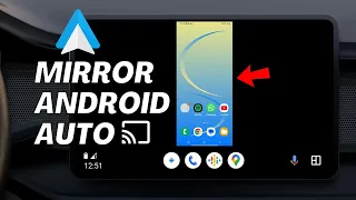 Mirror/Cast Android Phone Screen to Android Auto | Screen2Auto