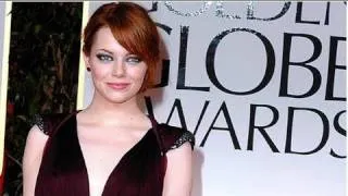 Emma Stone Stuns in Lanvin at the Golden Globes