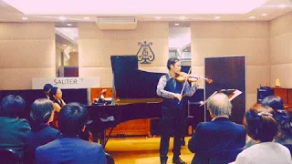 スターヴァイオリニスト佐久間聡一🍆☆ リーディングのロマンスを弾く2019.11.3