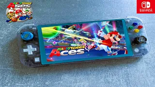 Mario Tennis Aces Nintendo Switch Lite Gameplay