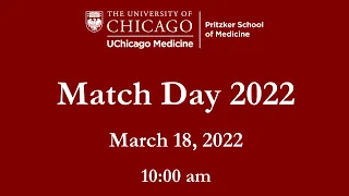 Pritzker Match Day