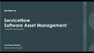 ServiceNow Webinar en Español: IT Asset Management