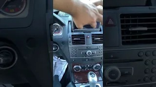 Mercedes Benz C300 C350 Radio and cover screen not working