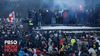 Russian opposition leader's arrest sparks wave of national protests