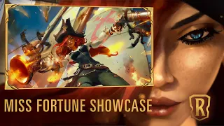 Miss Fortune Champion Showcase | Gameplay - Legends of Runeterra