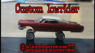 Hotwheels custom Lowrider