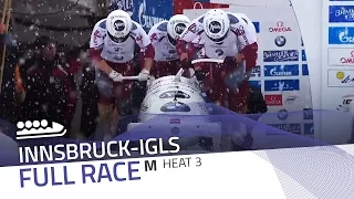 Innsbruck-Igls | BMW IBSF World Championships 2016 - 4-Man Bobsleigh Heat 3 | IBSF Official