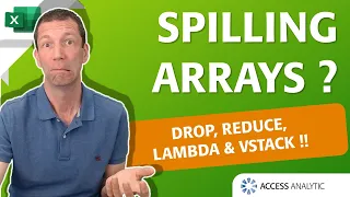 How to make an Excel Array Spill when referencing another Array