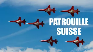 THE PATROUILLE SUISSE - Aerobatics Display - AIRPOWER22