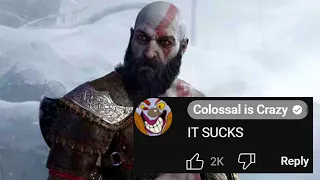 Colossal is Crazy doesn't like God of War Ragnarok