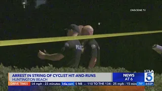 Juvenile male arrested in fatal hit-and-run spree targeting bicyclist in Huntington Beach