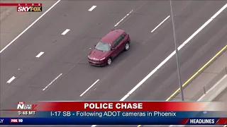 SUSPECT DID WHAT?! Phoenix Police Chase Bizarre Ending