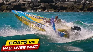 THESE LADIES TOOK WAVES TO THE FACE! | Boats vs Haulover Inlet