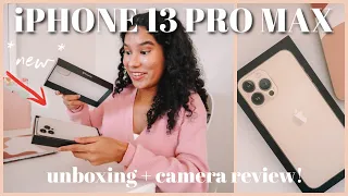 IPHONE 13 PRO MAX UNBOXING + SETUP! cinematic mode, new camera filters, macro photography