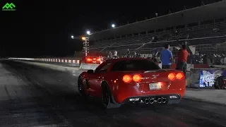 Corvette Z06 Vs Camaro zl1 Vs Mustang S550 GT Slicks | Jueves de Arrancones Autódromo Culiacán