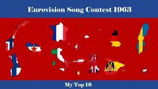 Eurovision 1963 - My Top 16