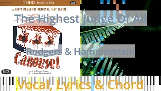 🎹The Highest Judge Of All, Chord & Lyrics, Rodgers & Hammerstein, Synthesia Piano