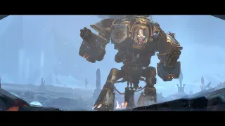 Warhammer 40000  Dawn of War III | Imperial Knight Solaria Show Off