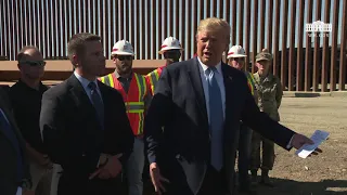 President Trump Visits the Border Wall