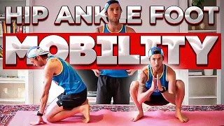 MOBILITY WORKOUT FOR RUNNERS - HIP/ANKLE/FOOT MOBILITY TO STAY INJURY-FREE!