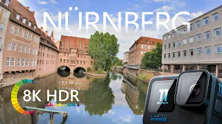 GoPro 11 BIKE TOUR 8K HDR 50fps 200 Mbps | Nuremberg | Relaxation film