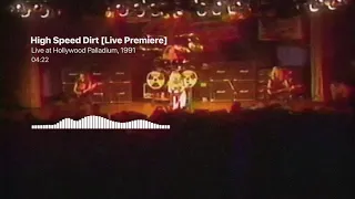 Megadeth - High Speed Dirt [Live at Hollywood Palladium, 1991] (Live Premiere)