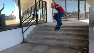 big fat ollie down five stair