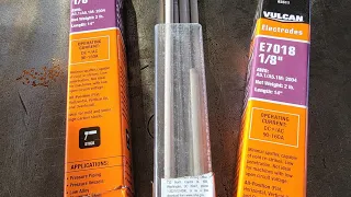 Vulcan 7018 1/8 welding rod review