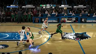 NBA Jam On Fire Edition Boston Celtics VS Minnesota Timberwolves