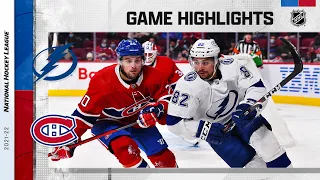 Lightning @ Canadiens 12/7/21 | NHL Highlights