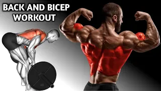 Back exercise for men in gym | best back and biceps workout at gym