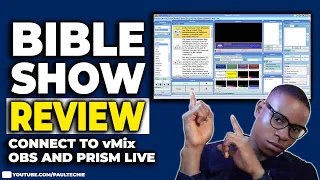 Bible Show Software | Connect Bible Show To vMix | OBS Studio & Prism Live Studio