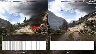 Battlefield 1 - PS4 Pro vs XBOX One X vs PC Ultra Settings Graphics Comparison 4K