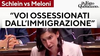 Schlein vs Meloni: "Voi ossessionati dall'immigrazione, approssimativi e incapaci. Basta propaganda"